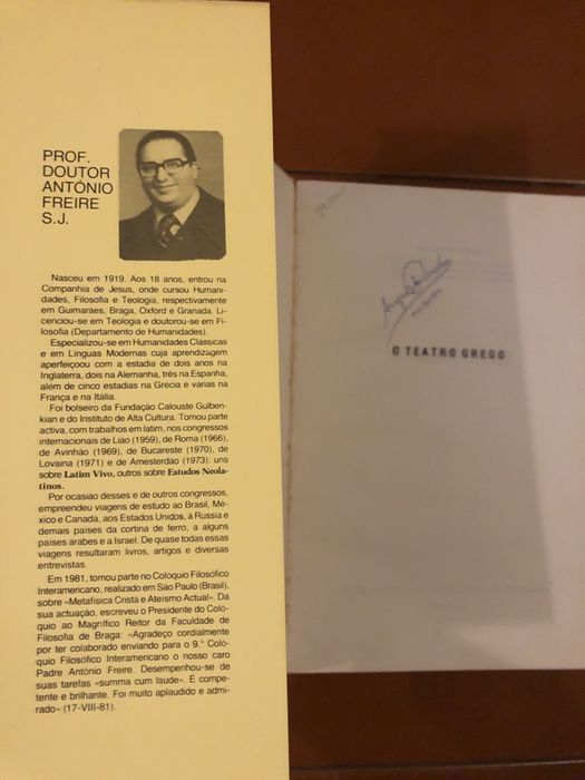 O Teatro Grego - Prof. António Freire