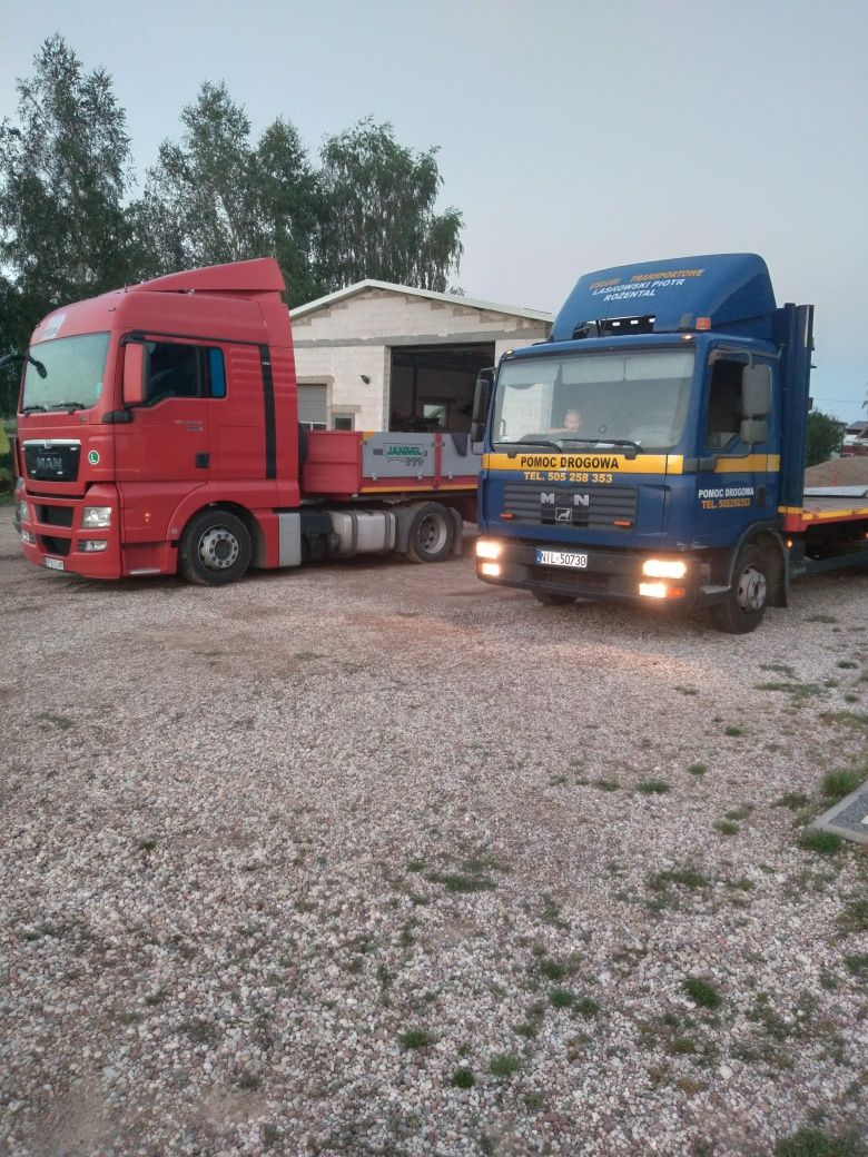 Usługi transportowe  maszyn rolniczych ubezpieczenie ładunku zapraszam