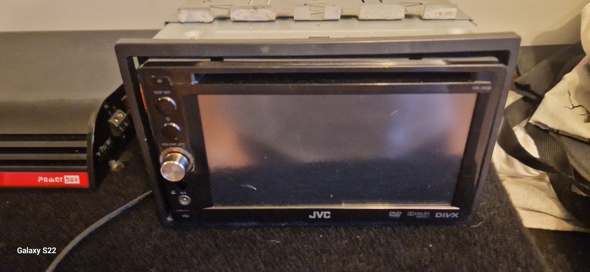 Radio 2 din jvc kw-av50