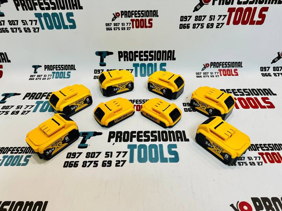 Аккумуляторы и зарядные устройства АКБ Makita  12V-36V 1-9A