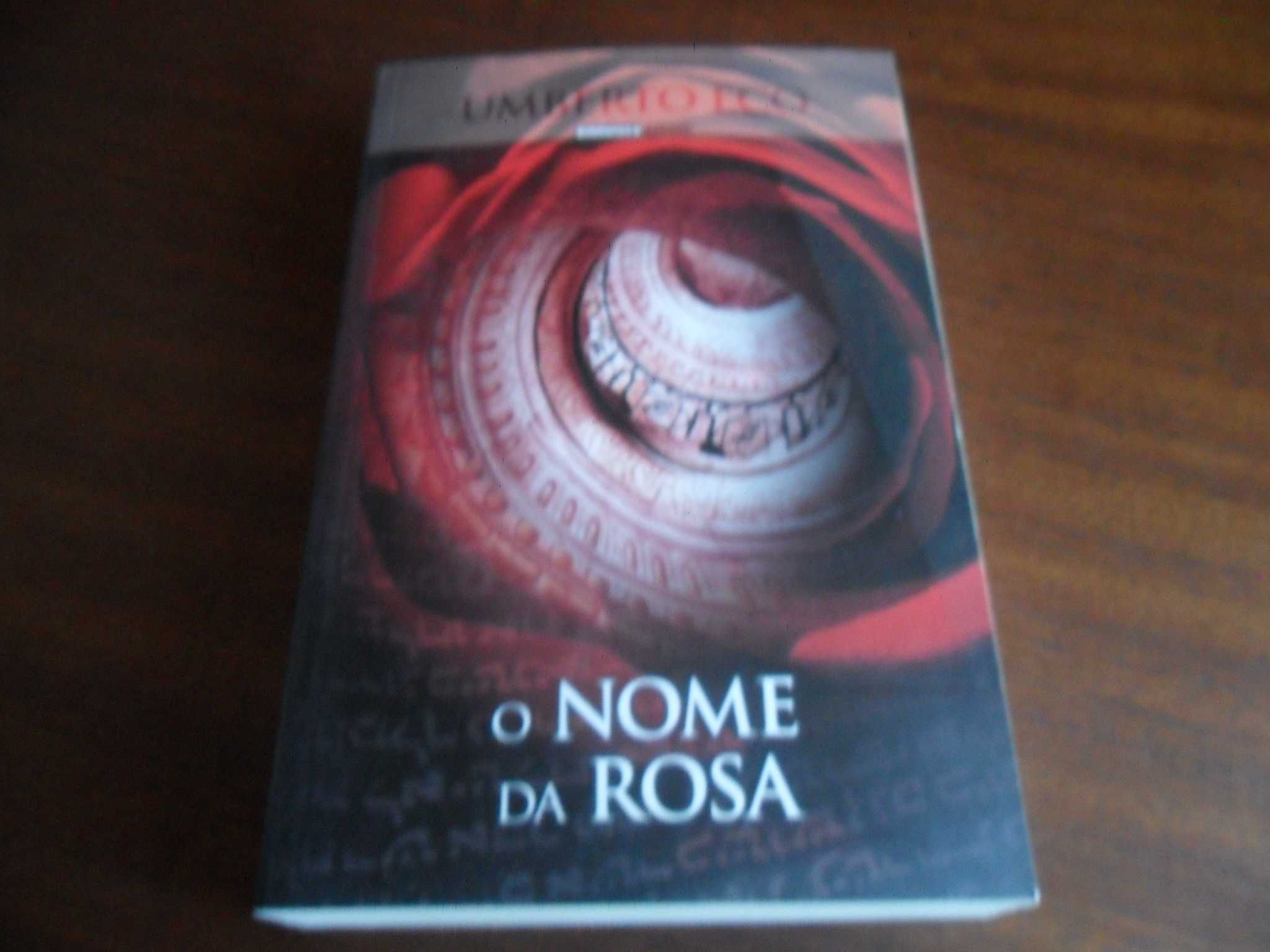 "O Nome da Rosa" de Umberto Eco - Edição de 2009