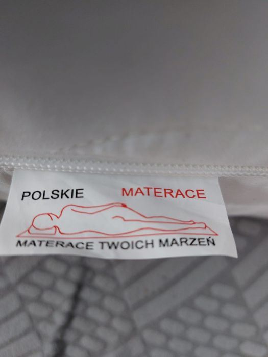 Materac 80×160×15 latex kokos antyalergiczny H2 H3