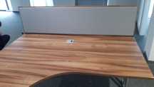 Biurko narożne 160X120"Nowy Styl" kontenerek ścianka