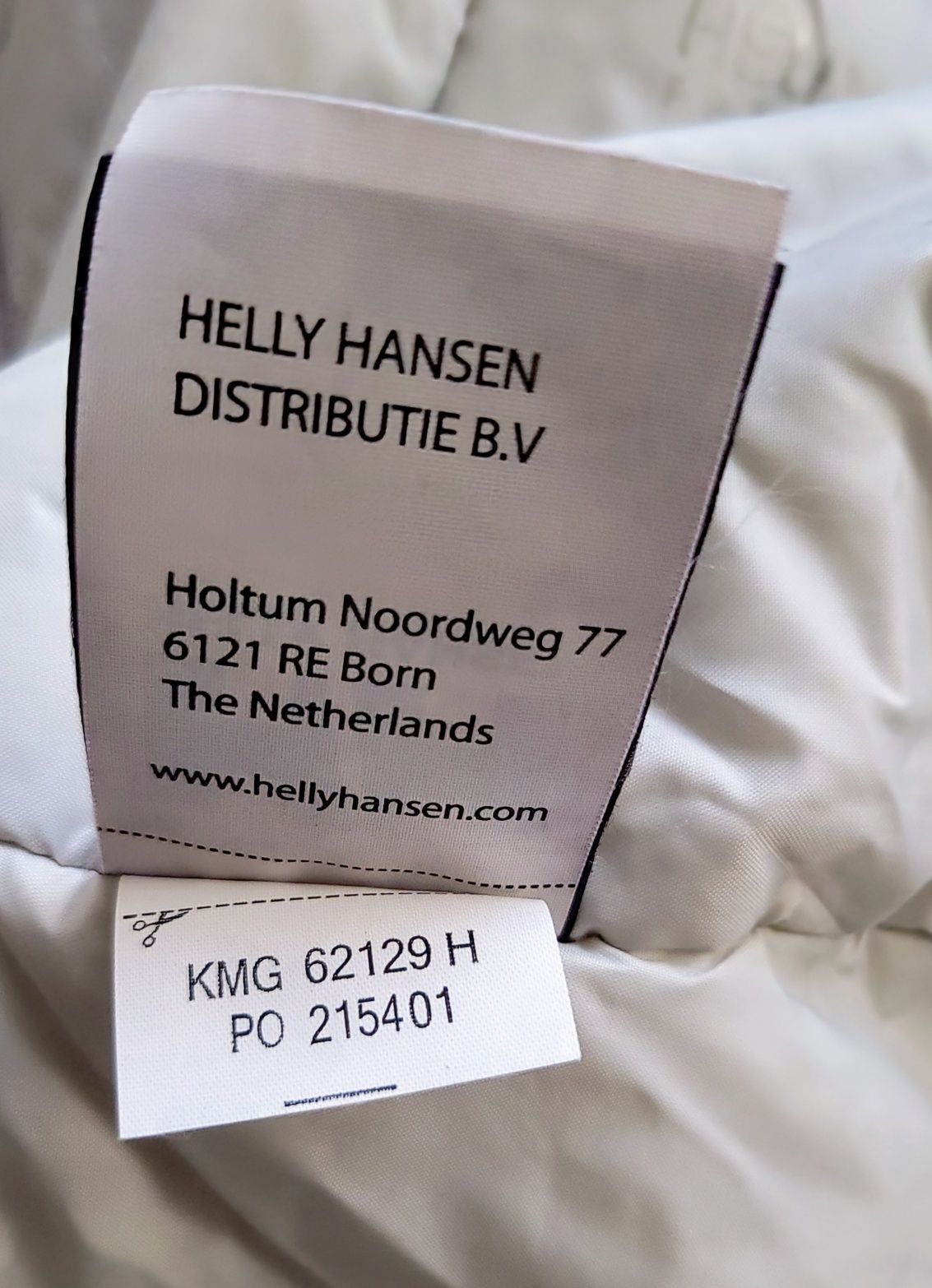Biała kurtka narciarska / Recco – Helly Hansen – M / 38