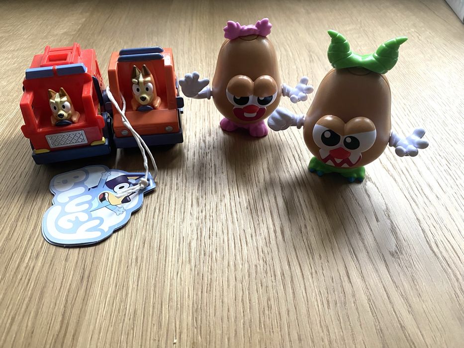 Auto samochodzik pojazd bluey mini toy story pan pani bulwa