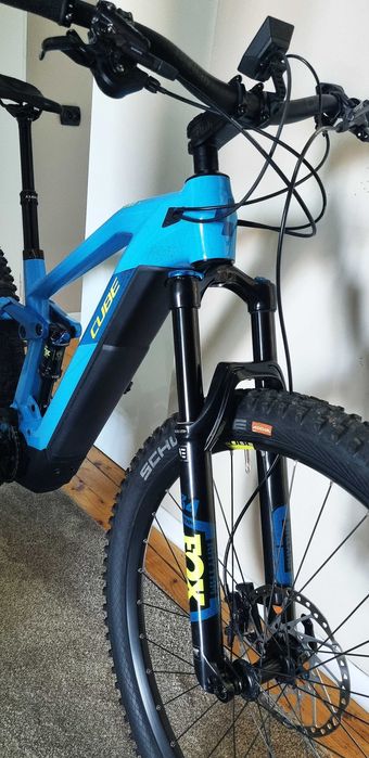 Rower Elektryczny CUBE STEREO HYBRID 140 / Carbon / FOX / FULL / BOSCH