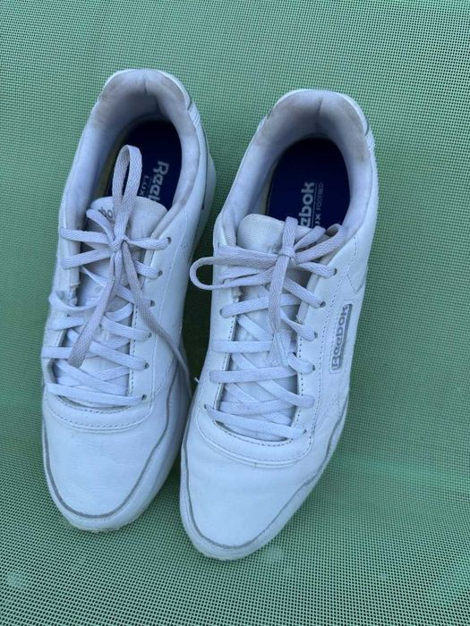 кроссовки шкіряні туфлі мокасіни туфли кожаные Reebok р. 41 26.8 см