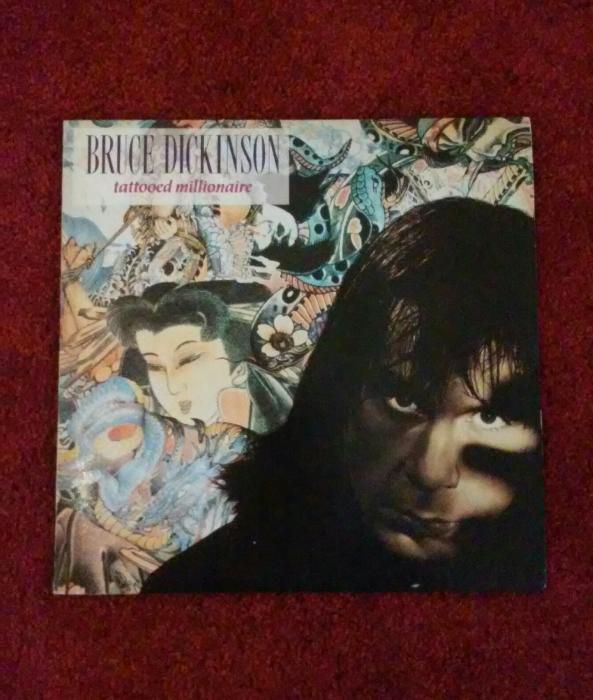 Bruce Dickinson - " Tattooed Millionaire " ... Lp em vinil