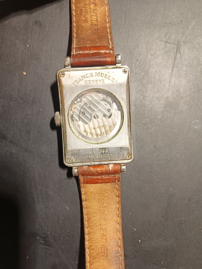 Franck Muller usado, Crazy Hours long island ouro branco