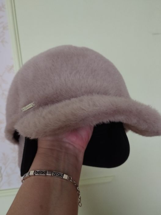 Кепка з штучного хутра