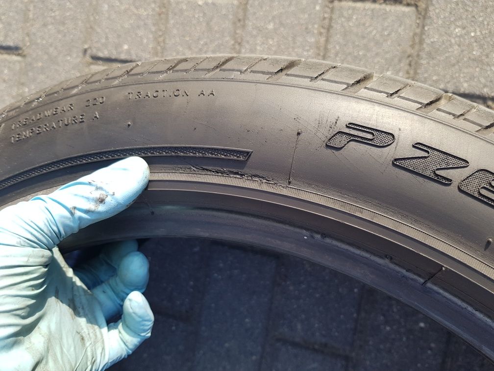 2szt PIRELLI PZero Rosso 275/40/19 101Y 4,5mm Opony Letnie Lato