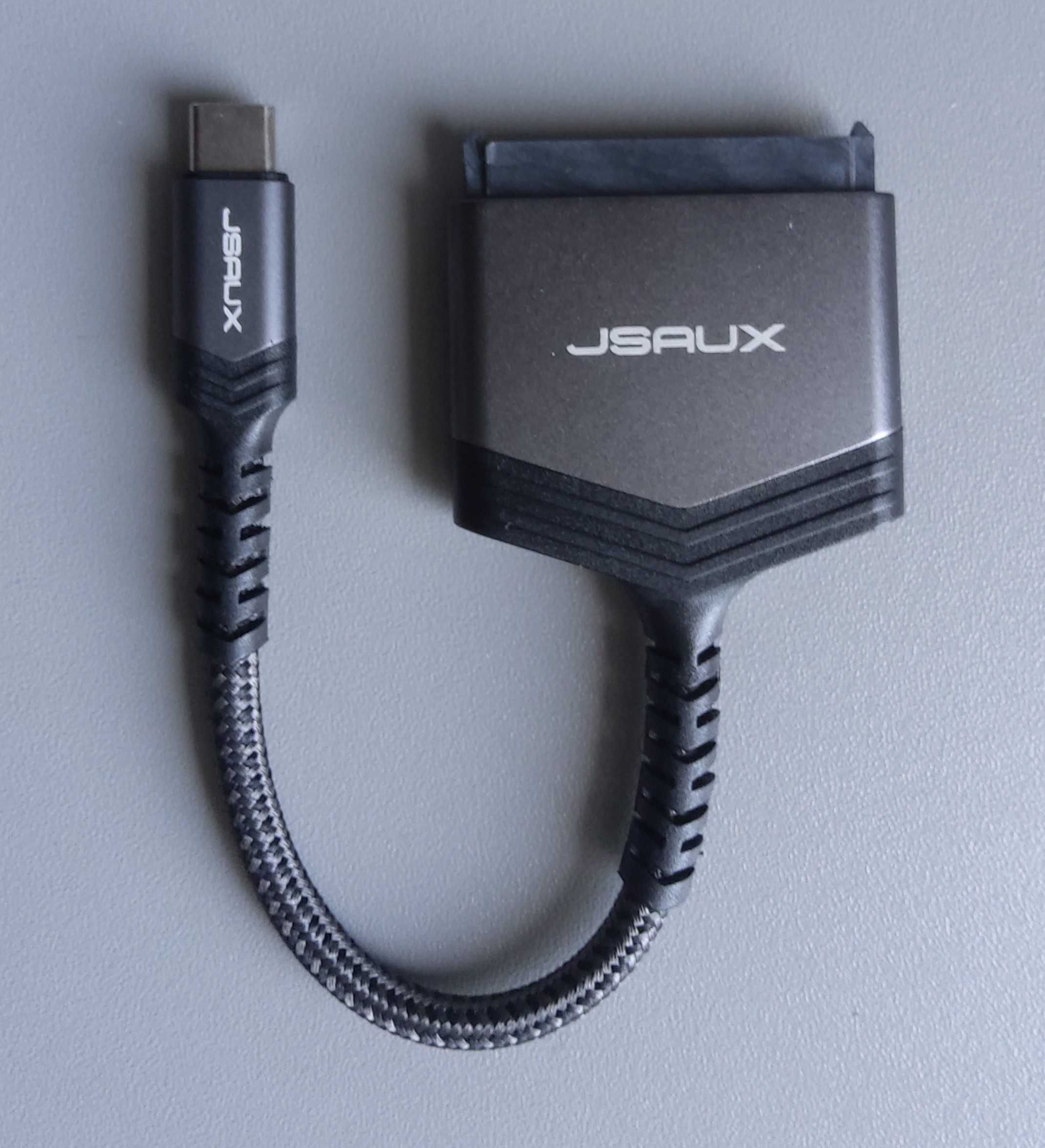 JSAUX Kabel SATA na USB C 3.1 do 2,5" SATA III adapter do dysków tward