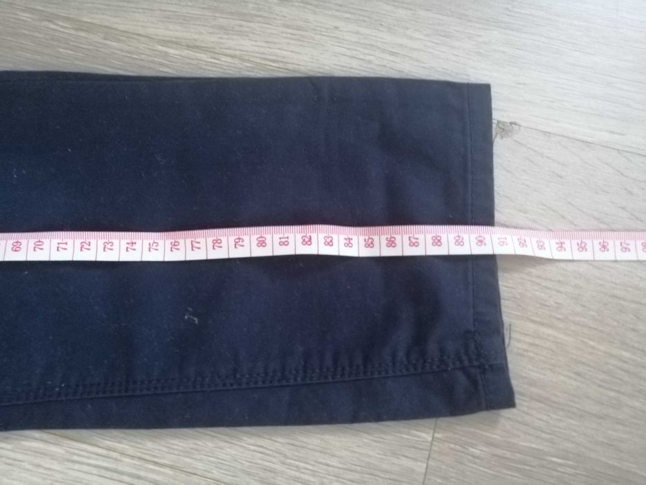2 pary nowych spodni Okaidi rozmiar 152, granatowe