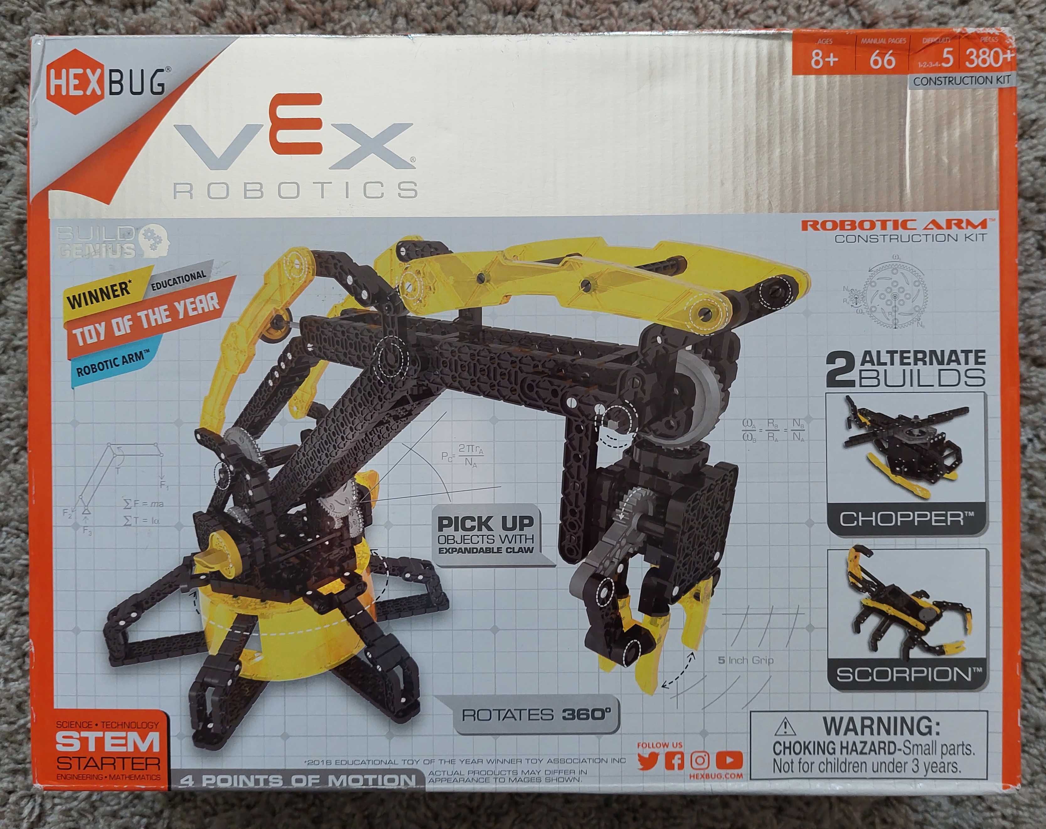 HexBug VEX Robotics Ramię robota (Robotic Arm) + GRATIS