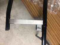 Calha de retençao vidro traseiro land rover discovery 1 e2 , RR clasic