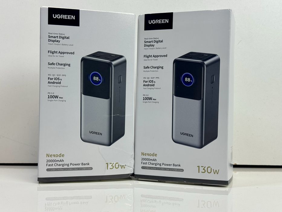 Новий оригінальний Повербанк UGREEN Nexode 130Bт Power Bank 20000мАг
