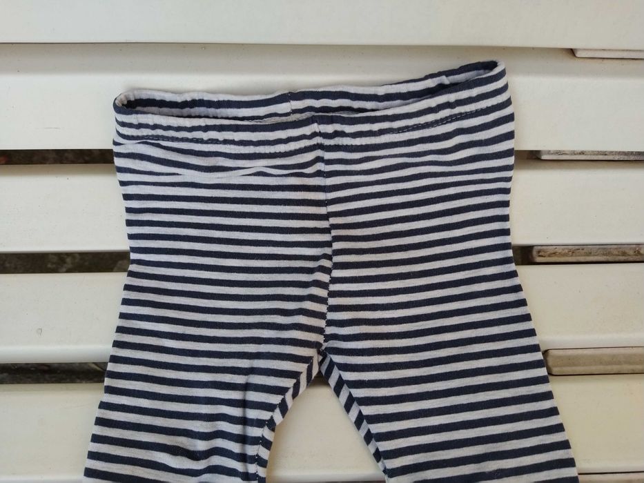 Calças de menina às riscas - ZARA - 18 - 24 meses - 92 cm