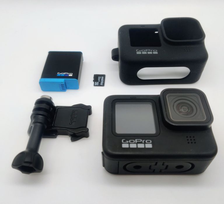 GoPro 9 єкшн камера 5K 4K супер стан + кріплення + оригінальний чохол
