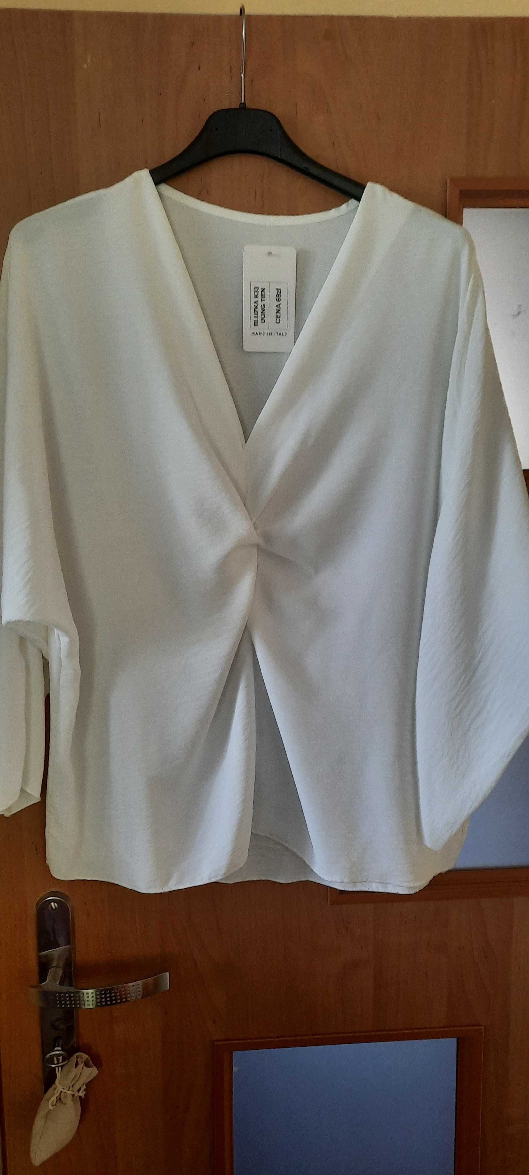 Biała bluzka NOWA XL
