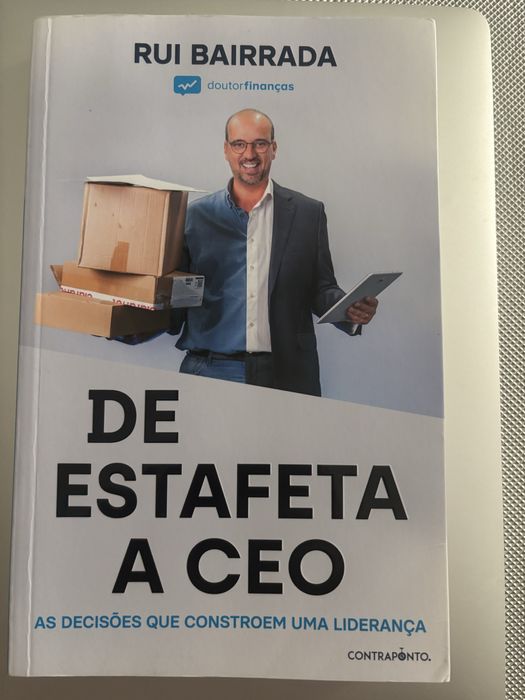 Livro - Rui Bairrada - de estafeta a CEO. Doutor Finanças