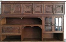 Móvel vintage de sala ( 2,4 m comprimento)