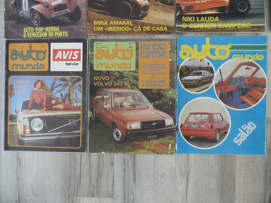Lote de Revistas Auto Mundo