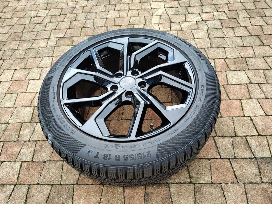 Koła Aluminiowe VW ID.3 ID3 ET50 5x112 215/55/18 + Czujniki TPMS -7 mm