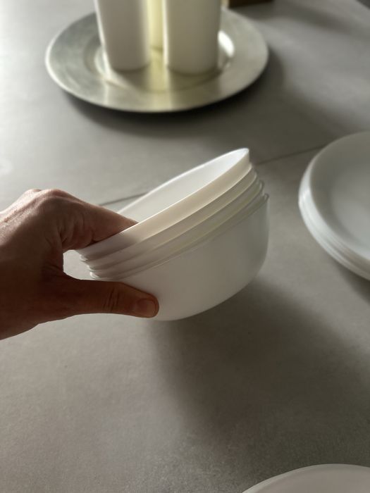 Стеклянные тарелки Ikea