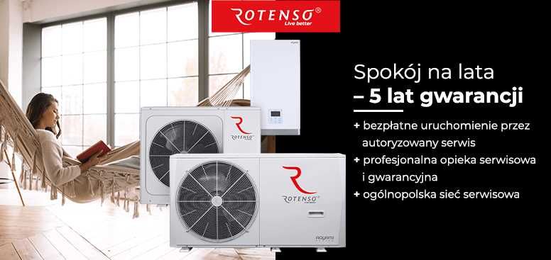 Pompa ciepła ROTENSO Aquami Split 12kw