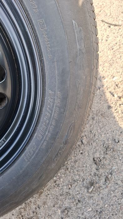 1шт 5 114.3 16 диск с резиной 215 65 16 запаска Mitsubishi Nissan Kia