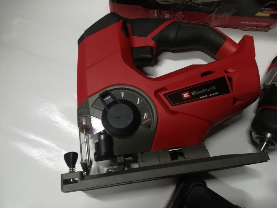 Інструмент акумуляторний Einhell x-change Радіо Лобзік Сабельна