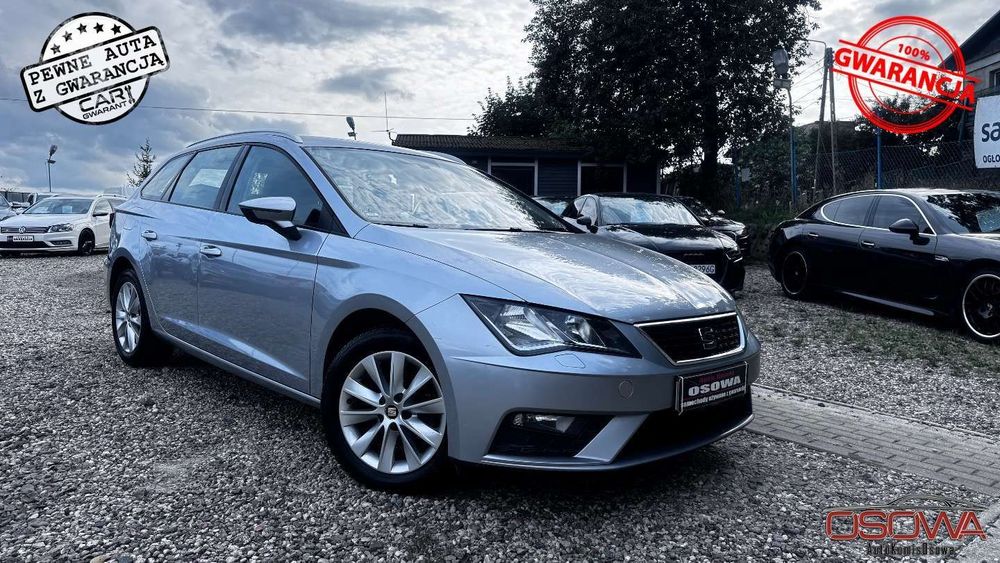 Seat Leon 1.6 tdi radar Navi kamera ledy full serwis 1 wl jak nowy 1.rok gwaranc