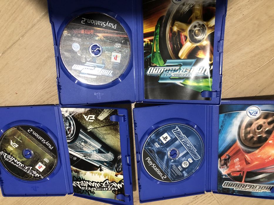 Vendo jogos ps2 need for speed