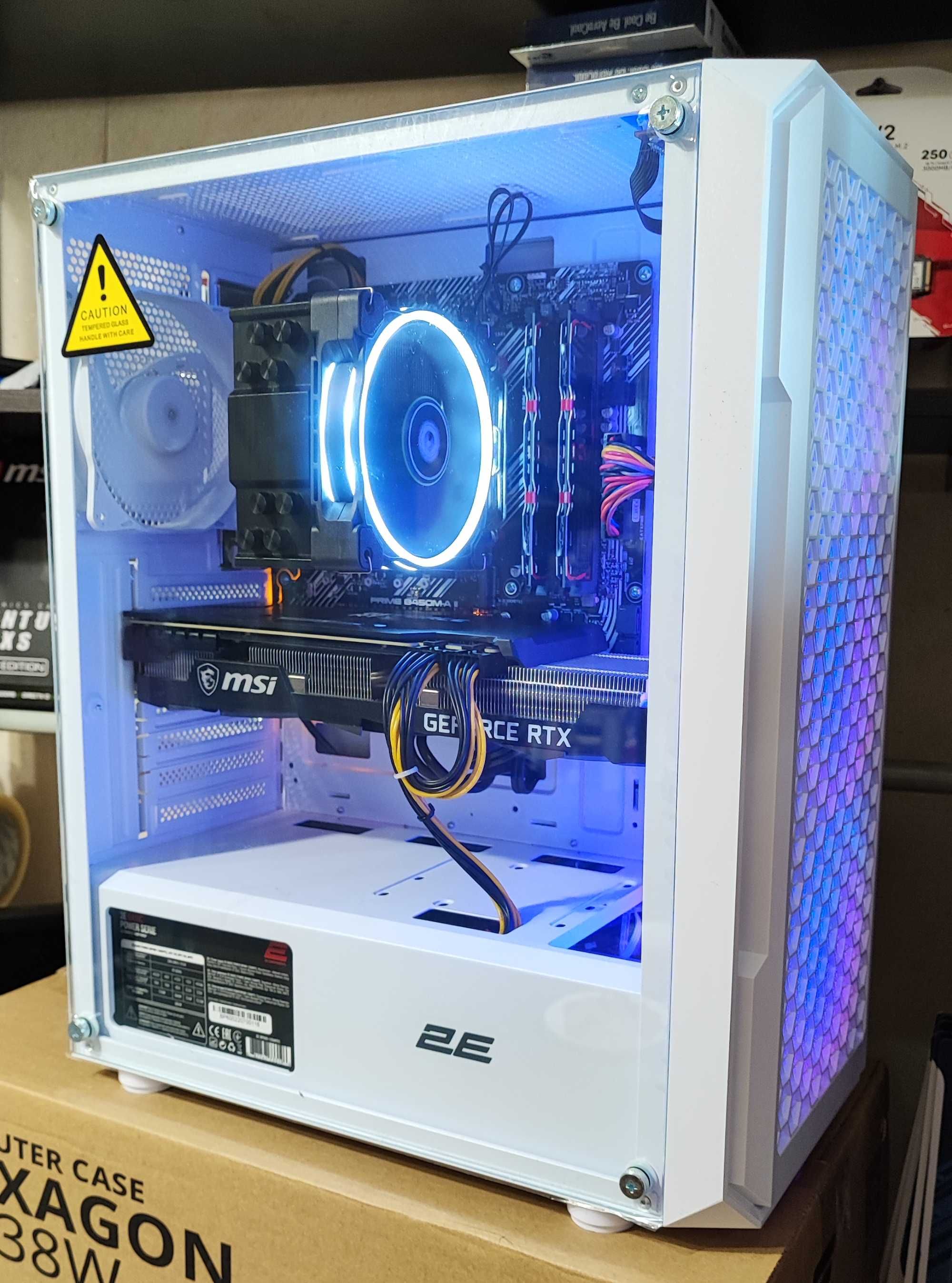 Потужний комп'ютер RYZEN 7 5700X 4.6GHZ, RTX 3070, 32GB DDR4, SSD M2
