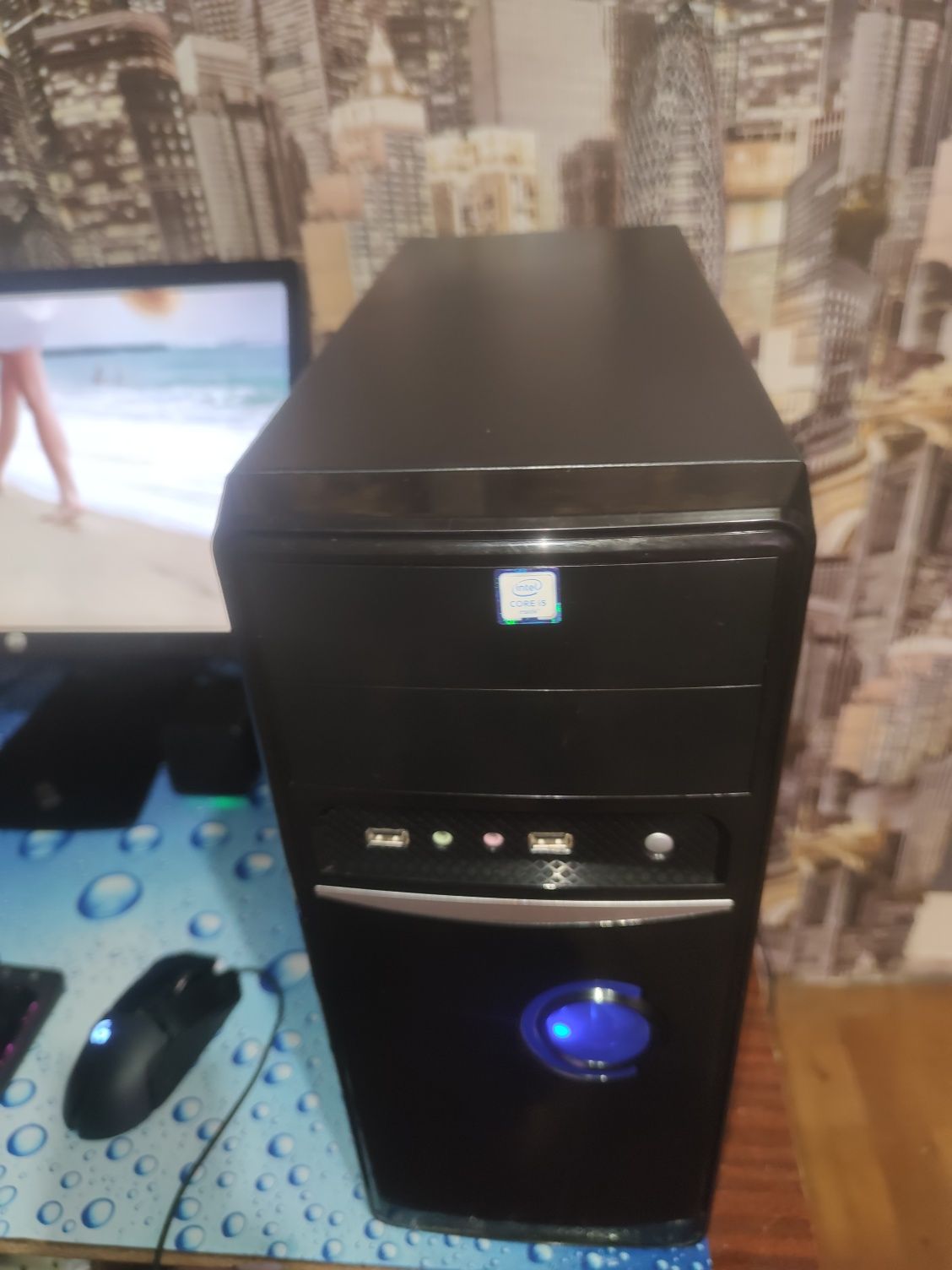 Компьютер игровой тянет все игры i5 6400 8gb ddr4 1070 8gb ssd128 hd