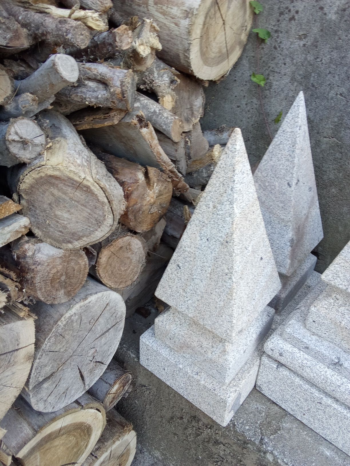 Pirâmides de granito