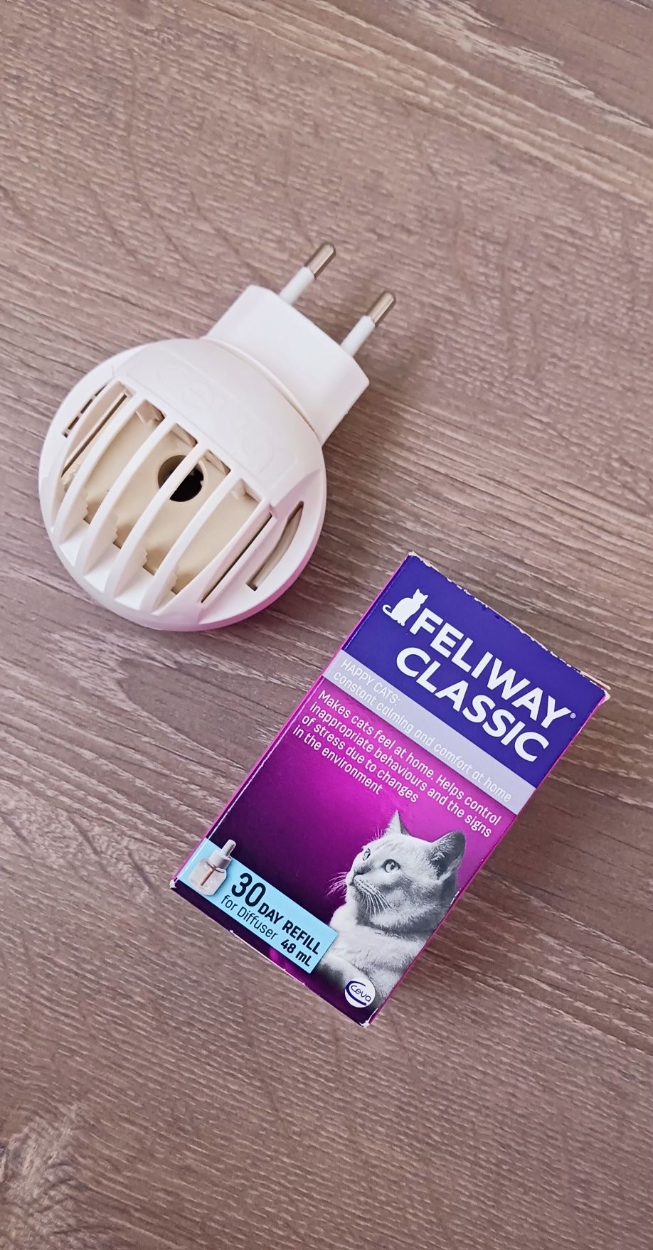 Difusor + recarga Feliway nova