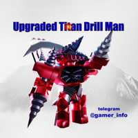 Upgraded Titan Drill Man Toilet Tower Defense Roblox