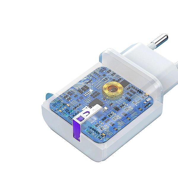 Ładowarka Dudao A20EU sieciowa USB-A 18W - biała
