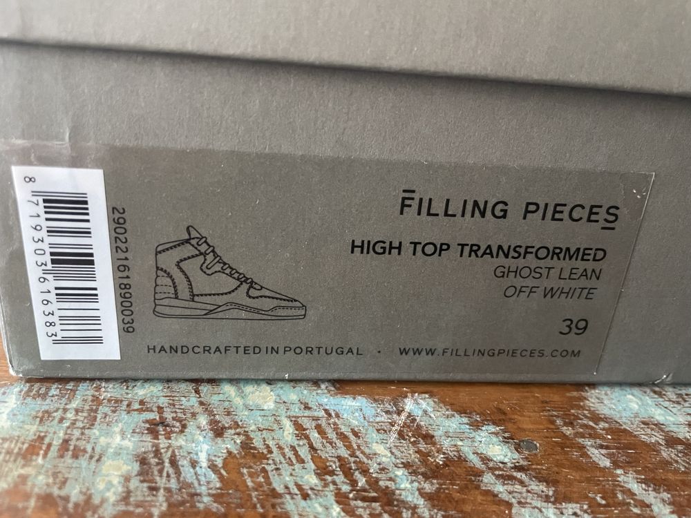 Filling Pieces HIGH TOP TRANSFORMED GHOST LEAN buty damskie rozm.39