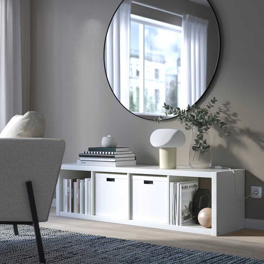 KALLAX Regał, biały, 42x147 Nowy w kartonie Ikea