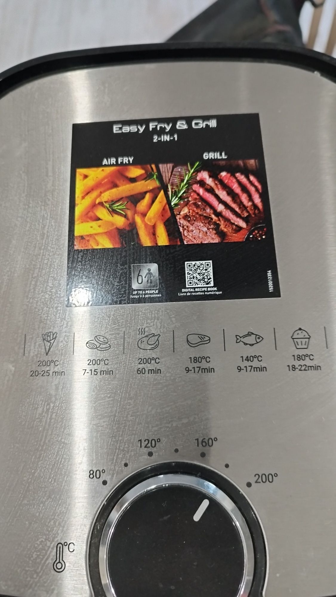 Air fryer moulinex 2 em 1