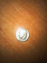 Продам монету-перевёртыш США 1 цент 1974 год