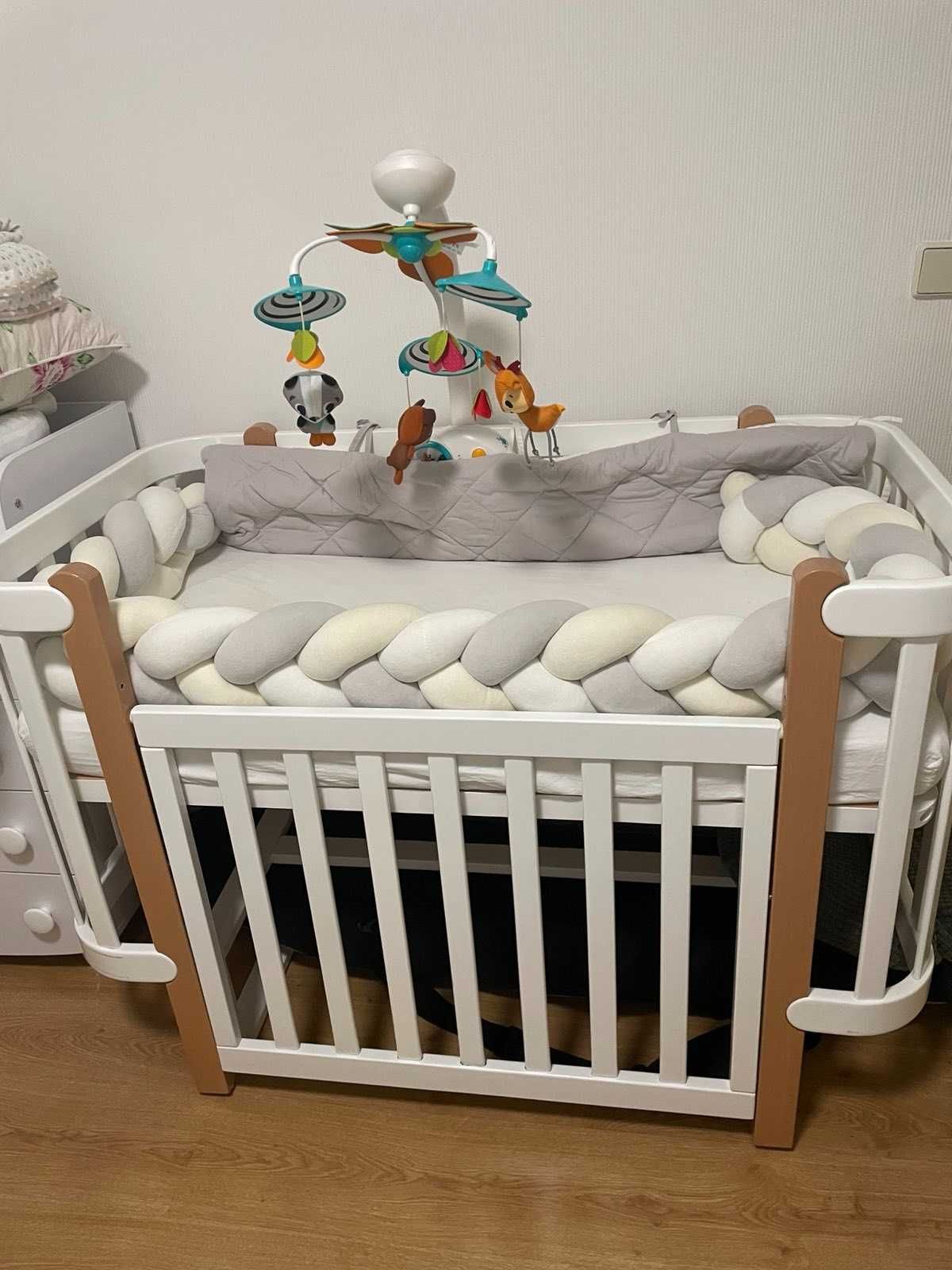 Кроватка дитяча нова з матрацем, м.Дніпро,  вартість 7500,0грн.