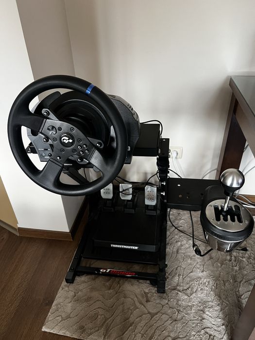 Thrustmaster T300 RS GT ps5/ps4/pc + shifter t8ha i manipulatory t3pm