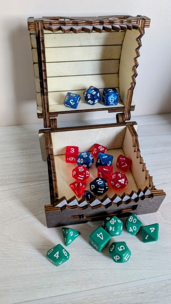 Сундук мимик dungeons and dragons шкатулка ящик dnd лоток днд
