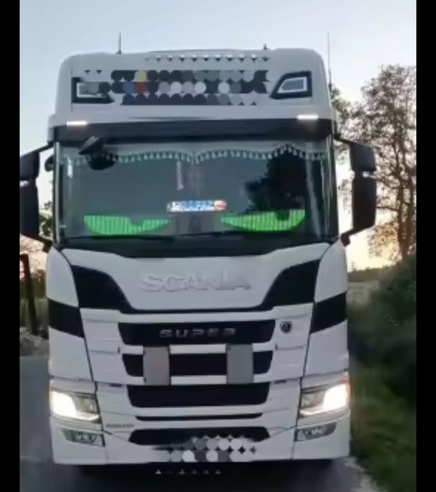 Diabelski Oczy led 2X 60x17cm 12/24v traktor tir bus kombajn