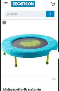 Decathlon - mini trampolina dla dzieci