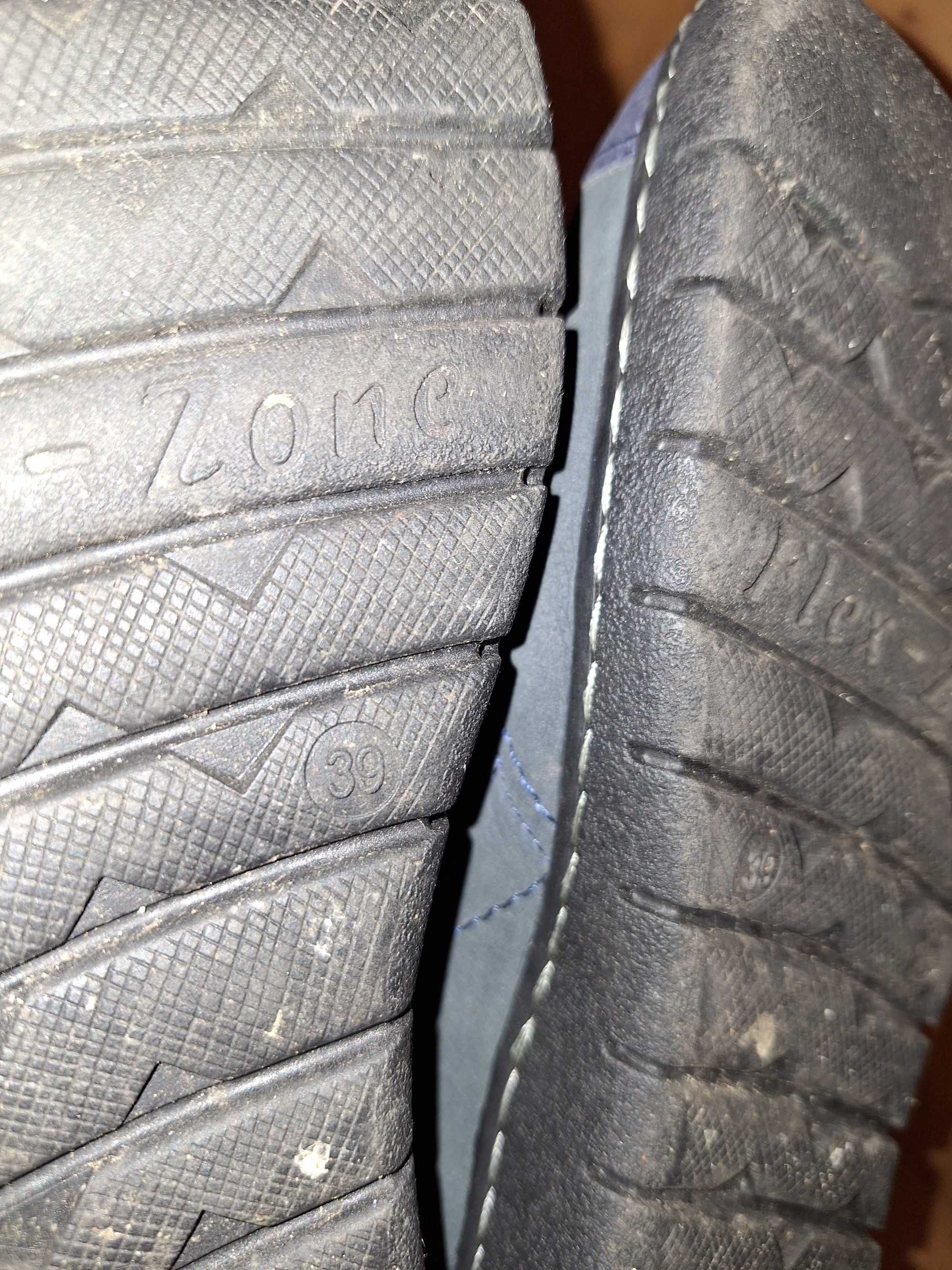 Skórzane buty roz 39