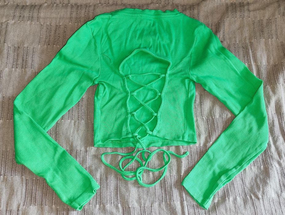 Кофтинка FB Sister, кофта зі шнуровкою на спині,  S